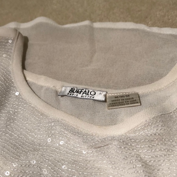BUFFALO Sheer sequin top - Picture 3 of 5